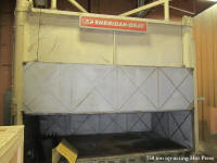 750 ton Sheridan Gray Up-acting Hot molding press with thermal transfer oil circulation system for immediate sale